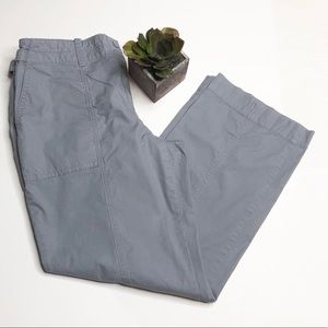 Talbots gray crops, signature cut